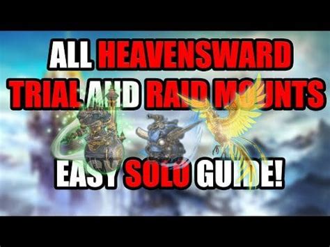 Heavensward Raid Mounts Cheap Sale .